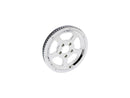 Harley Davidson Touring Hinweis [2000-2006] – 5-Speichen Hinterradriemenscheibe Chrom-3