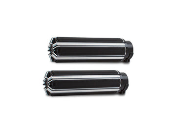Harley Davidson Touring [2008-2024] – 10-Gauge Griffe Schwarz Eloxiert 1" Gaszug