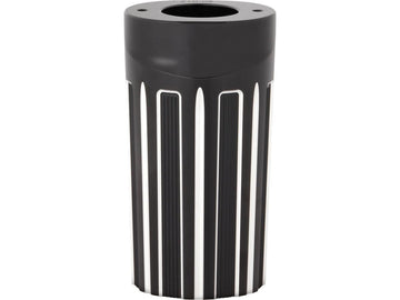 Harley Davidson Touring [1999-2013] – 10-Gauge Gabelschutz Schwarz Eloxiert