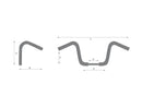 Harley Davidson Sportster [1986-2016] – 10 Bad Ape Hanger Lenker Nicht-Gedimmt 3-Loch-6