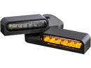 Harley Davidson Dyna [1996-2017] – OEM Handsteuerung LED Blinker Schwarz Eloxiert-5
