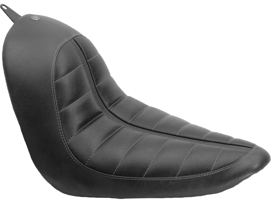 Harley Davidson Softail Note [2006-2017]-Enzo Horizontal Solositz Schwarzes
