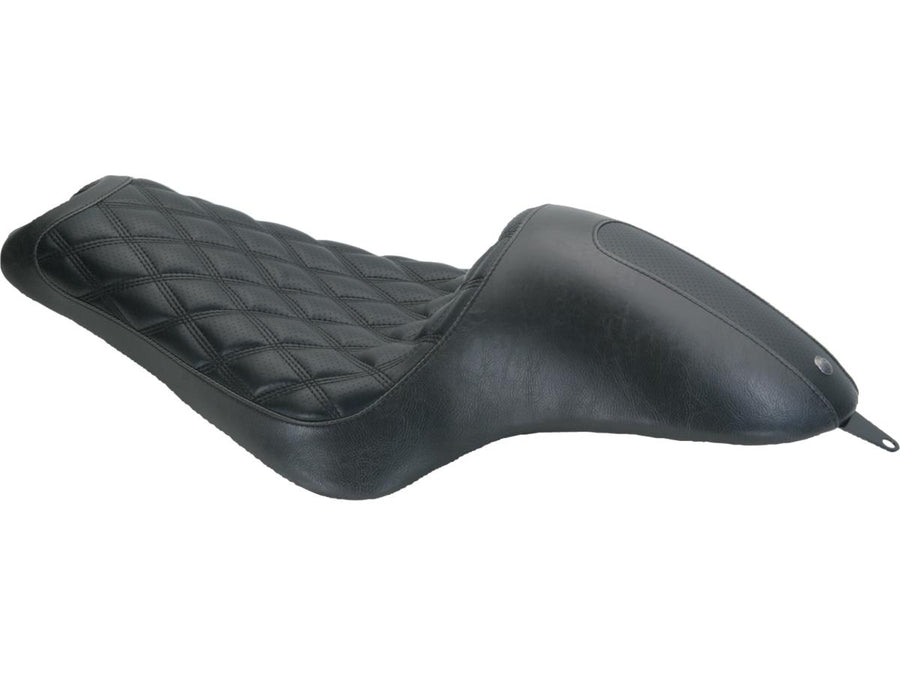 Harley Davidson Sportster [2004-2020] – Cafe Boss Diamond Sitz für Sportster Schwarz
