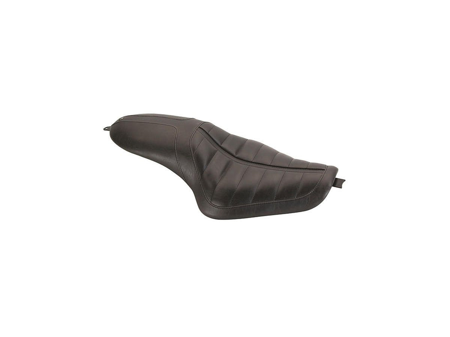 Harley Davidson Sportster [2004-2020]-2-up Enzo Horizontal seat black vinyl