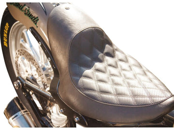 Harley Davidson Softail Note [2008-2017]-Enzo Horizontal single seat for 150mm - 0