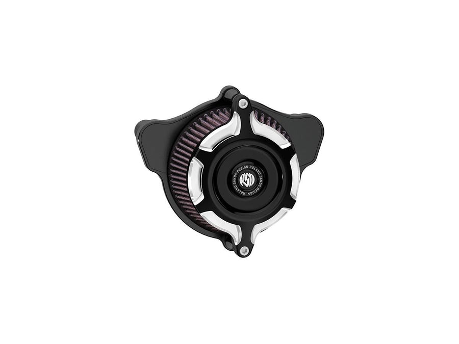 Harley Davidson FX Model [1993-1994] – Blunt Split Luftfilter-Kit Kontrastschnitt