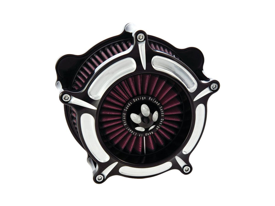 Harley Davidson FX Model [1993-1994] – Turbine Luftfilter-Kit Kontrastschnitt