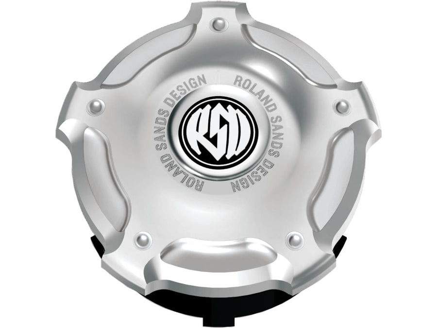 Harley Davidson Dyna [1996-2017]-Misano Fuel Ads Lid Chrome