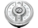 Harley Davidson Dyna [1996-2017] – Radialer Kraftstoffanzeige-Deckel Chrom-1