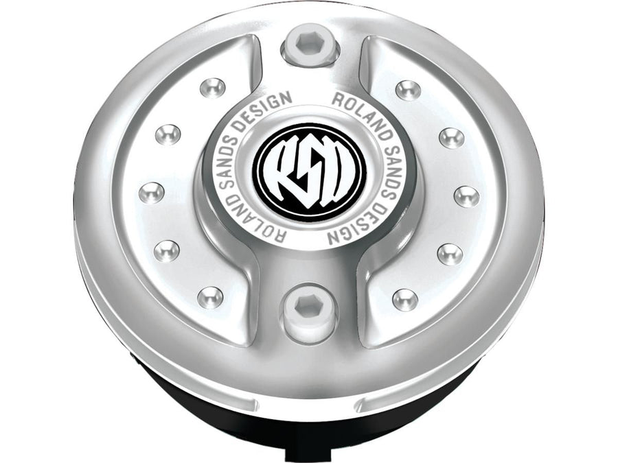 Harley Davidson Dyna [1996-2017] – Radialer Kraftstoffanzeige-Deckel Chrom