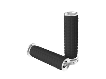 Harley Davidson Touring [2008-2024]-Traction Grips Chrom 1 "Gas train by wire