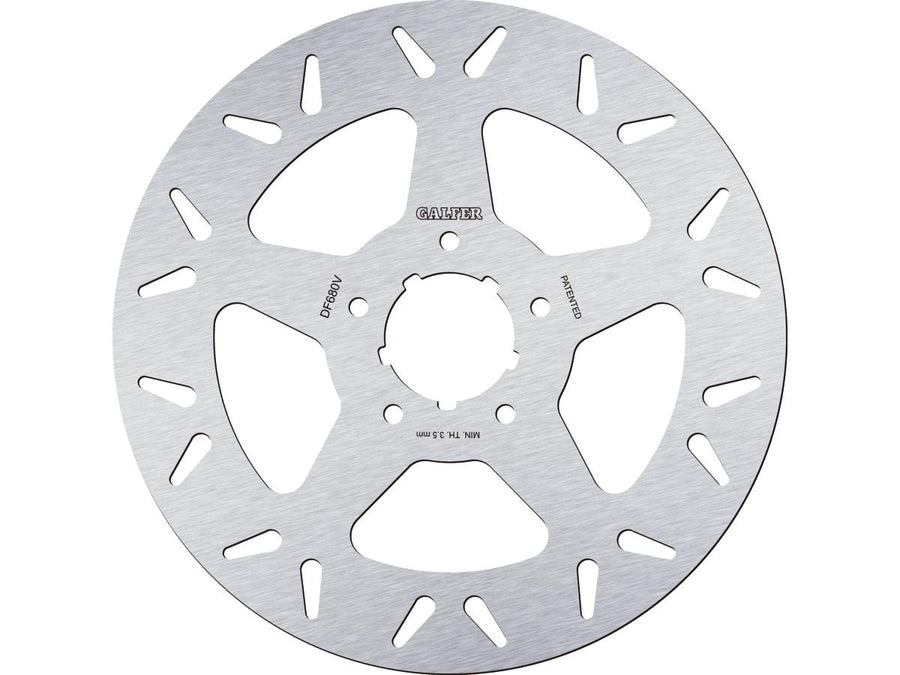 Harley Davidson Sportster [2000-2013]-round disc DF V brake disc 5-hole