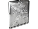 Harley Davidson - Inner license plate base plate Swedish size 200x160mm aluminum-1