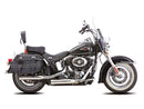 Harley Davidson FXSB [2017-2017] – Doppelrillen Slip-On Schalldämpfer poliert-3