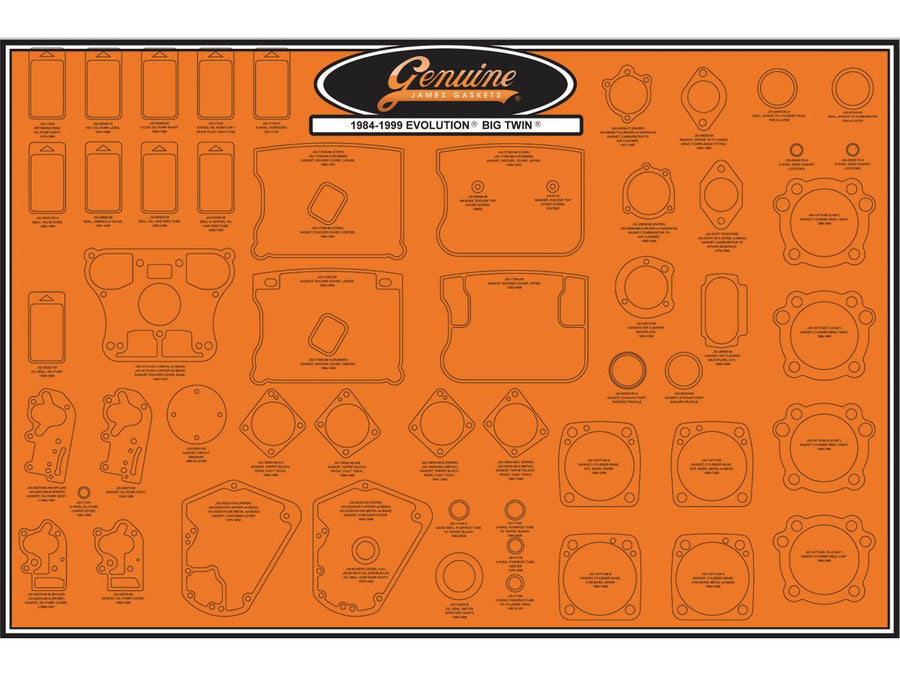 Harley Davidson FX Model [1985-1994] – Dichtungsplatte für 1984-99 Evo Big-Twin