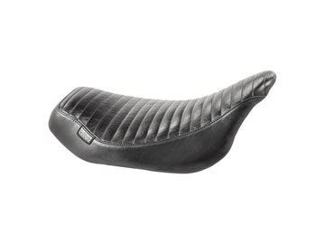 Harley Davidson Touring [2008-2025] – Streaker Sitz mit gefalteter Naht Schwarz Vinyl