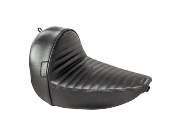 Harley Davidson FLS [2016-2017]-Stubs folded seam seat black vinyl