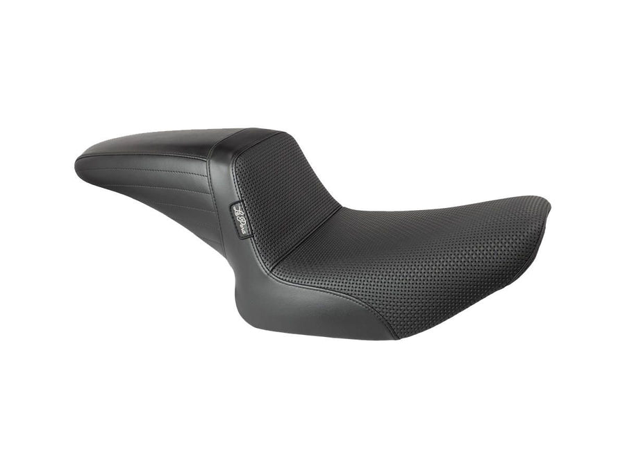 Harley Davidson FX Model [1985-1994] – Kickflip Sitz Basket Wave Schwarzes Vinyl