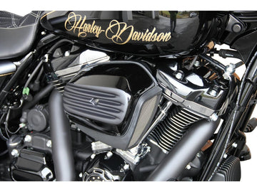 Harley Davidson Touring [2017-2023] – Spezieller Luftfilterdeckel Schwarz