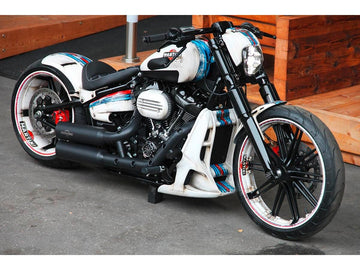Harley Davidson Fxbr [2023-2024]-6-part fork covers with lower ones - 0