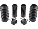 Harley Davidson Fxbr [2023-2024]-6-part fork covers with lower fork rubbers-1