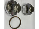 Harley Davidson-piston, set, 4 "x 4-5/8", +.010 ", FD, packaged, .792" WP, HSF-3