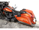 Harley Davidson Touring [2009-2025]-Gunfighter smooth seat black synthetic leather-7