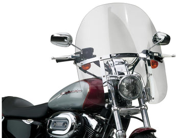 Harley Davidson Sportster [1988-2020]-Switchblade 2-up quick-change wind protection