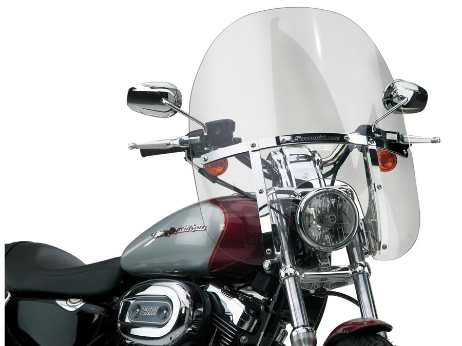 Harley Davidson Sportster [1988-2020]-Switchblade 2-up quick-change wind protection
