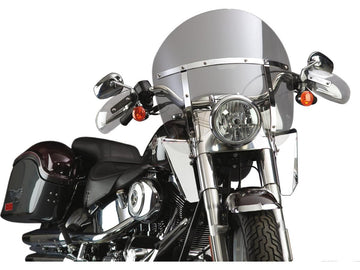 Harley Davidson FLSTC [2014-2017] – SwitchBlade Chopped Schnellwechsel-Windschutzsc