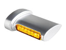 Harley Davidson Softail [1993-2024] – Winglet LED Blinker Chrom Satin Klar LED-4