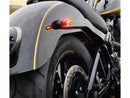 Harley Davidson Softail [1993-2024] – Winglet Micro LED Blinker Schwarz Eloxiert-6
