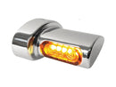 Harley Davidson Softail [1993-2024]-Winglet Micro Led Blinker Chrome Rauch Led-6