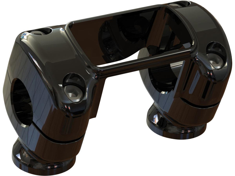 Harley Davidson Softail [2018-2025] – Tachohalter 1" Klemmdurchmesser Glanzschwarz 1"