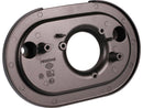 Harley Davidson – Ovale Luftfilterkasten Grundplatte Schwarz-3