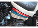 Harley Davidson FLSL [2018-2021] – Renn-Seitenverkleidung geschlitzt Schwarz Glanz-1