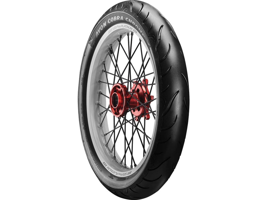 Harley Davidson – Cobra Chrom Reifen 120/70-19 (60W) Schwarze Wand