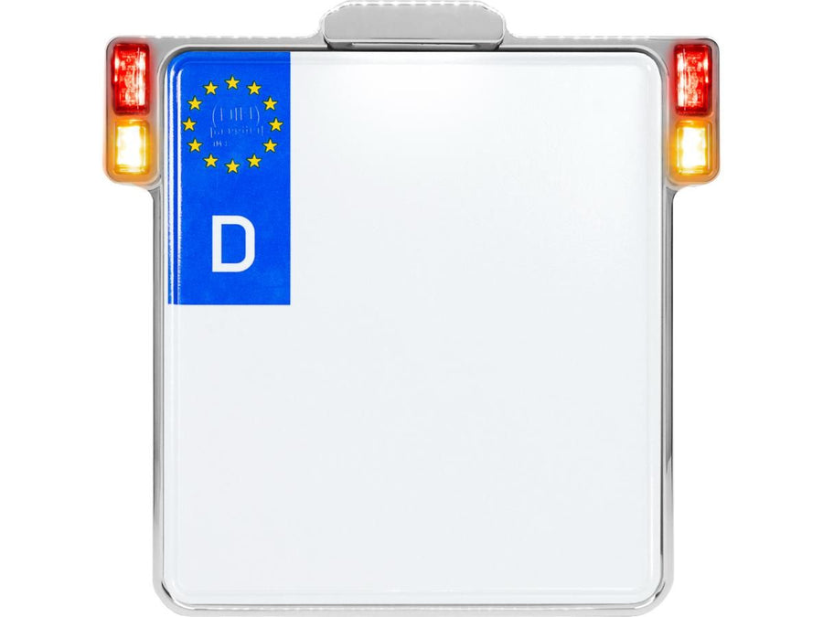 Harley Davidson-All-Inn 2.0 license plate holder with turn signal/brake light/rear light and