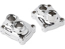 Harley Davidson Softail [2018-2024] – 10-Gauge Lifter Block Abdeckungen Chrom-3