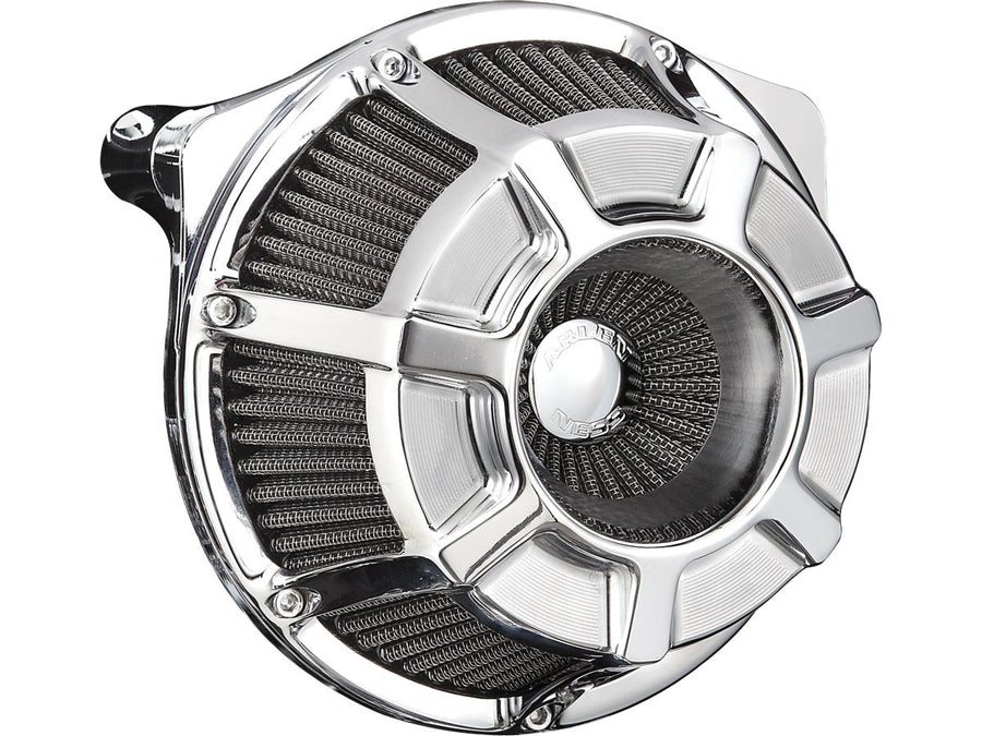 Harley Davidson Softail [2018-2024]-Annached inverted Series air filter Chrom