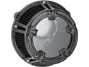 Harley Davidson Softail [2016-2017] – Method™ Clear Series Luftfilter Schwarz-1