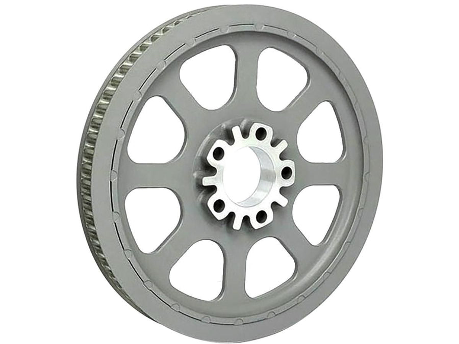 Harley Davidson Dyna [2000-2005] – OEM Style Hinterradriemenscheibe Silber 1 1/8" 70