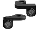 Harley Davidson Dyna [1991-2017] – NANO Series LED Blinker Schwarz Eloxiert Rauch LED-4