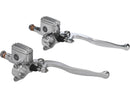 Harley Davidson Softail [1984-2010]-Classic brake cylinder kit made of polished-1
