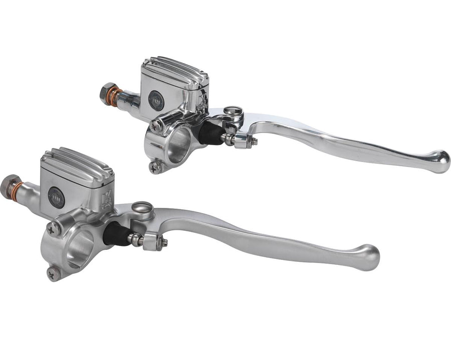 Harley Davidson Softail [1984-2010]-Classic brake cylinder kit made of polished