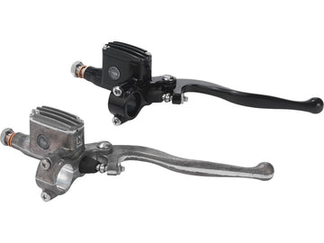 Harley Davidson Softail [1984-2010] – Klassisches Bremszylinder-Kit Schwarz Eloxiert