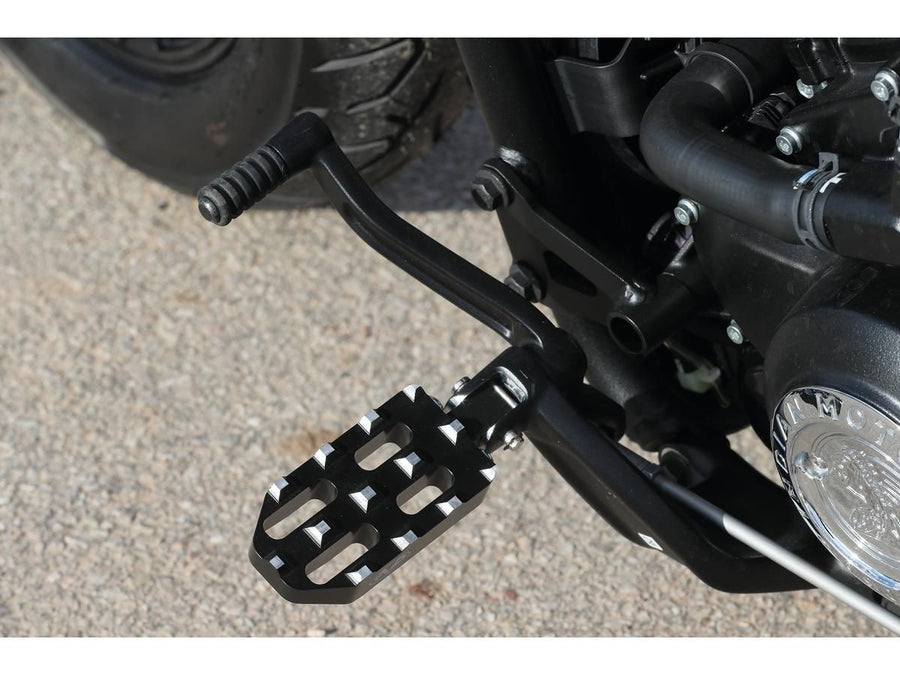 Harley Davidson Indian Scout [2025-2025] – Pilot Twin Fußrasten-Set Schwarz