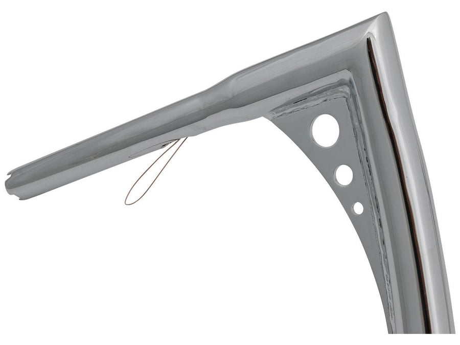 Harley Davidson Touring [2014-2024]-New 13 Bonanza Bagger Lenker 3-hole Chrom 1