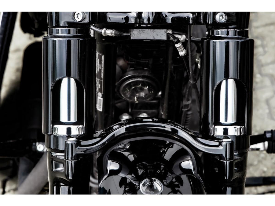 Harley Davidson XL1200X Note [2010-2015]-Palas fork subsequent cover black