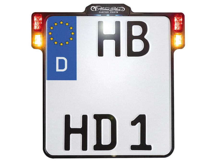 Harley Davidson-All-Inn 2.0 license plate holder base plate with